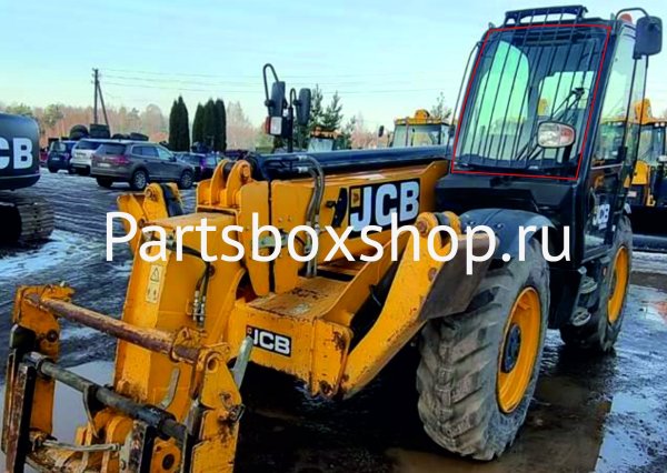 Стекло ветровое JCB 540-140 (852*1030) KMK - заказать Стекло ветровое JCB 540-140 (852*1030) KMK