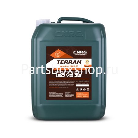 Масло гидравлическое HVLP 32 Terran Outdoor Arctic CNRG - заказать Масло гидравлическое HVLP 32 Terran Outdoor Arctic CNRG